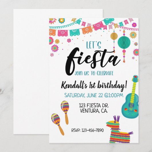 FIESTA, ERSTER GEBURTSTAG, LASSE FIESTA (Vorne/Hinten)