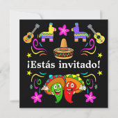 Fiesta - ¡Estás invitado! Einladung (Vorderseite)
