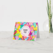 "Fiesta" - Faltkarte Hochzeit dank Dankeschön Dankeskarte (Vorderseite)