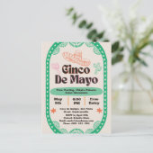 Fiesta Fantástica: Cinco de Mayo Celebration Postkarte (Stehend Vorderseite)
