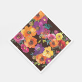 Fiesta farbenfrohe mexikanische Probe Serviette (Ecke)