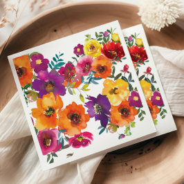 Fiesta farbenfrohe mexikanische Probe Serviette