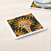Fiesta Feuerwerk Unabhängigkeit Untersetzer (angewinkelt)