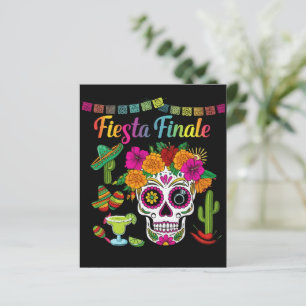 "Fiesta Finale" Bunte Zuckerschädel-Junggesellinne
