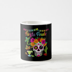 "Fiesta Finale" Farbenfrohe Zuckerhut Bachelorette Kaffeetasse