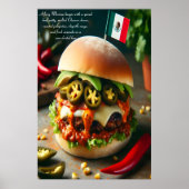 Fiesta Firecracker Burger 24 x 36 Poster (Vorne)