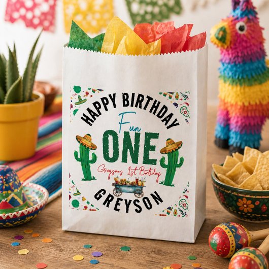 Fiesta First | 1. Geburtstag Party Geschenktütchen