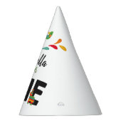 Fiesta First Birthday Party Hat Partyhütchen (Rechts)