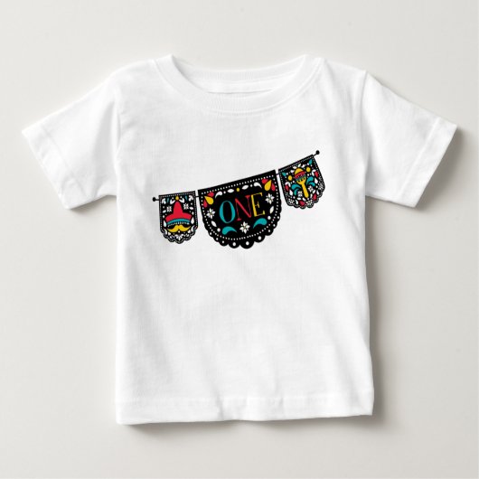 Fiesta First Birthday Shirt (Vorderseite)