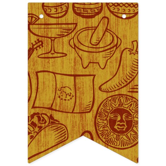 Fiesta-Flaggen-Fahnen-Flaggen Cinco Des Mayo Wimpelkette (Erste Fahne)