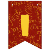 Fiesta-Flaggen-Fahnen-Flaggen Cinco Des Mayo Wimpelkette (Dritte Fahne)