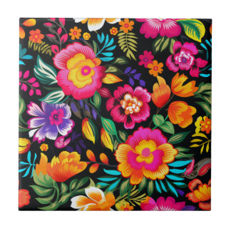 Fiesta Floral Extravaganza Fliese