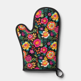 Fiesta Floral Extravaganza Ofenhandschuh