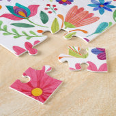 Fiesta Floral Mexicana Folk Puzzle (Seite)