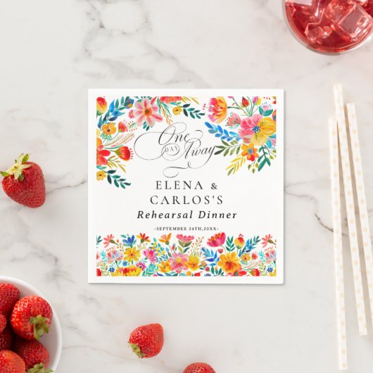 Fiesta Floral Probe Dinner Serviette (Beispiel)