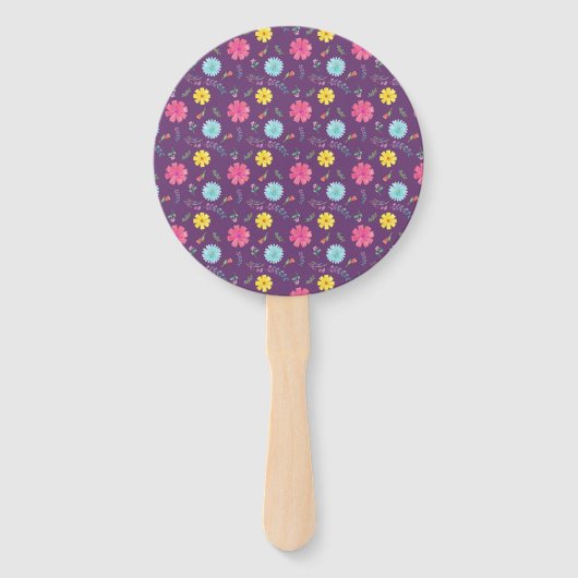 Fiesta Floral Wedding Fächer (Rückseite)