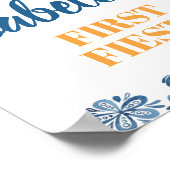 Fiesta Floral Welcome Sign Poster (Ecke)