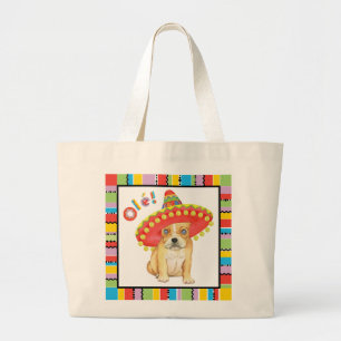 Fiesta Frenchie Jumbo Stoffbeutel