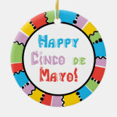 Fiesta Frenchie Keramik Ornament (Hinten)