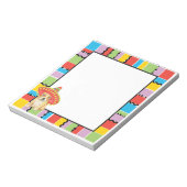 Fiesta Frenchie Notizblock (Rotiert)