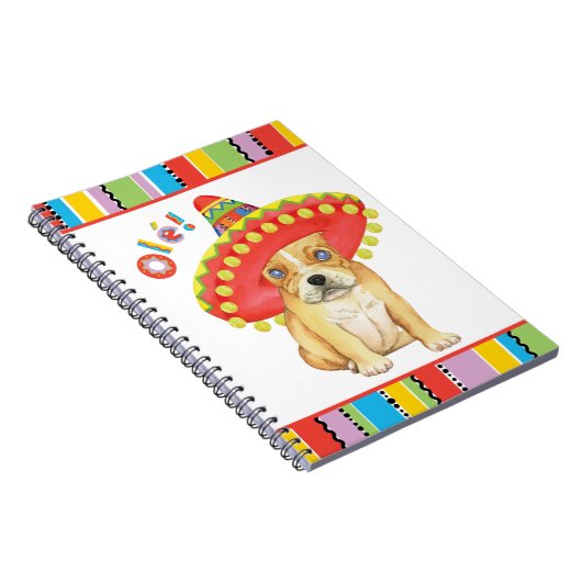 Fiesta Frenchie Notizblock (Rechte Seite)