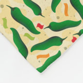 Fiesta Fun Green Chile Pattern Fleecedecke (Ecke)
