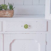 Fiesta Fun Green Chile Pattern Keramikknauf