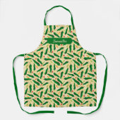 Fiesta Fun Green Chile Pattern Schürze (Vorderseite)