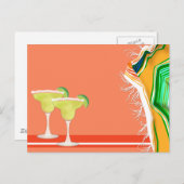 Fiesta Fun Party Postkarte (Vorne/Hinten)