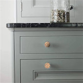 Fiesta Fun Red Chile Pattern Keramikknauf