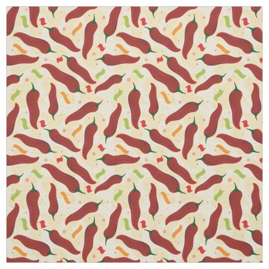 Fiesta Fun Red Chile Pattern Stoff (Muster)