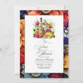 Fiesta Fun Tacos & Tequila Couple Dusche Einladung (Vorderseite)