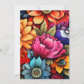 Fiesta Fun Tacos & Tequila Couple Dusche Einladung (Rückseite)