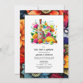 Fiesta Fun Tacos & Tequila Couple Dusche Einladung (Vorderseite)