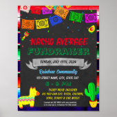 Fiesta Fundraiser-Ereignisvorlage Poster (Vorne)