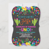 Fiesta Geburtstag Einladung Mexikanische Geburtsta (Vorderseite)