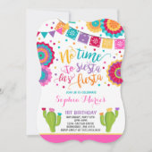 Fiesta Geburtstag Einladung Mexikanische Geburtsta (Vorderseite)