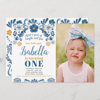 Fiesta Geburtstag Einladung mit Ihrem Foto