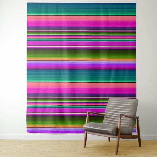 Fiesta Geburtstagsparty Mexican Serape Blanket Wandteppich (Beispiel)
