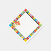 Fiesta Gelbe Labrador Serviette (Ecke)