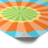 Fiesta Gender Reveal Begrüßung der Signatur Poster (Ecke)