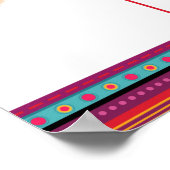 Fiesta Gender Reveal Board Poster (Ecke)