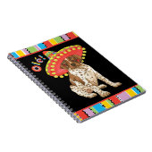 Fiesta German Shorthaired Pointer Notizblock (Rechte Seite)