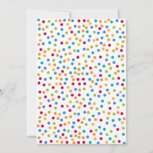 Fiesta-Geschlecht decken Party er auf, oder Einladung (Rückseite)