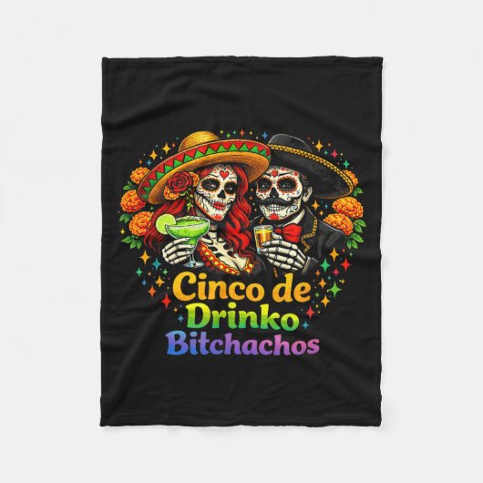 Fiesta-Getränk Achos Fleecedecke (Vorderseite)