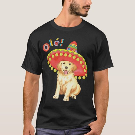 Fiesta-golden retriever T-Shirt (Vorderseite)