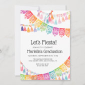 Fiesta Graduation Einladung (Vorderseite)