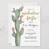 Fiesta Graduation Party Einladende Karte (Vorderseite)