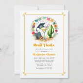 Fiesta Graduation Party Foto Einladung (Vorderseite)