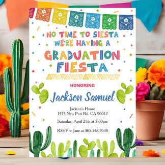 Fiesta Graduation Party Invitation Mexican Invite Einladung